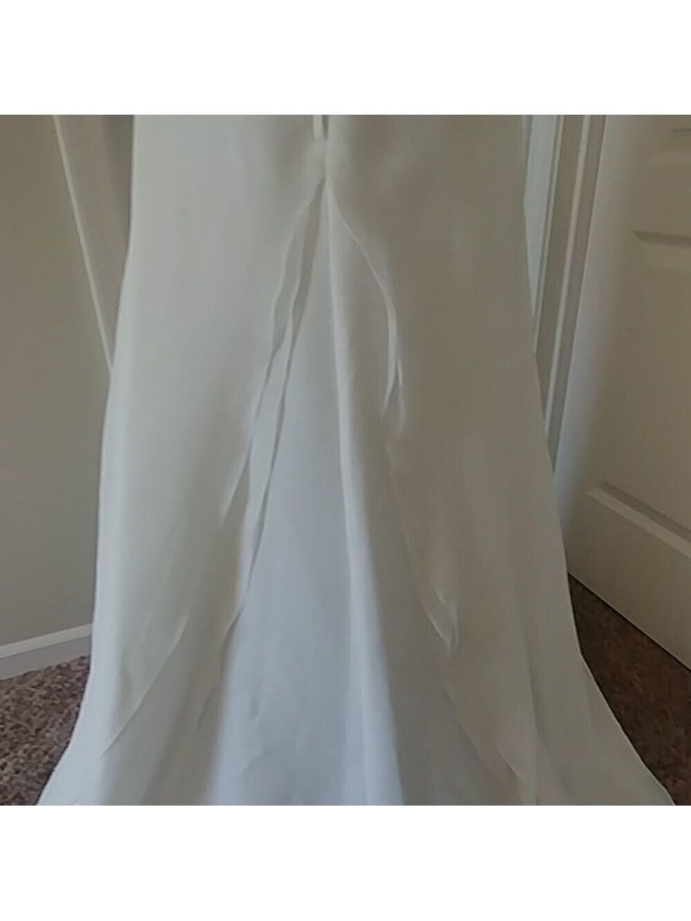 NWT Eden Bridals Classic Ivory Simple Sweetheart Destination Wedding dress 10 - Picture 4 of 8